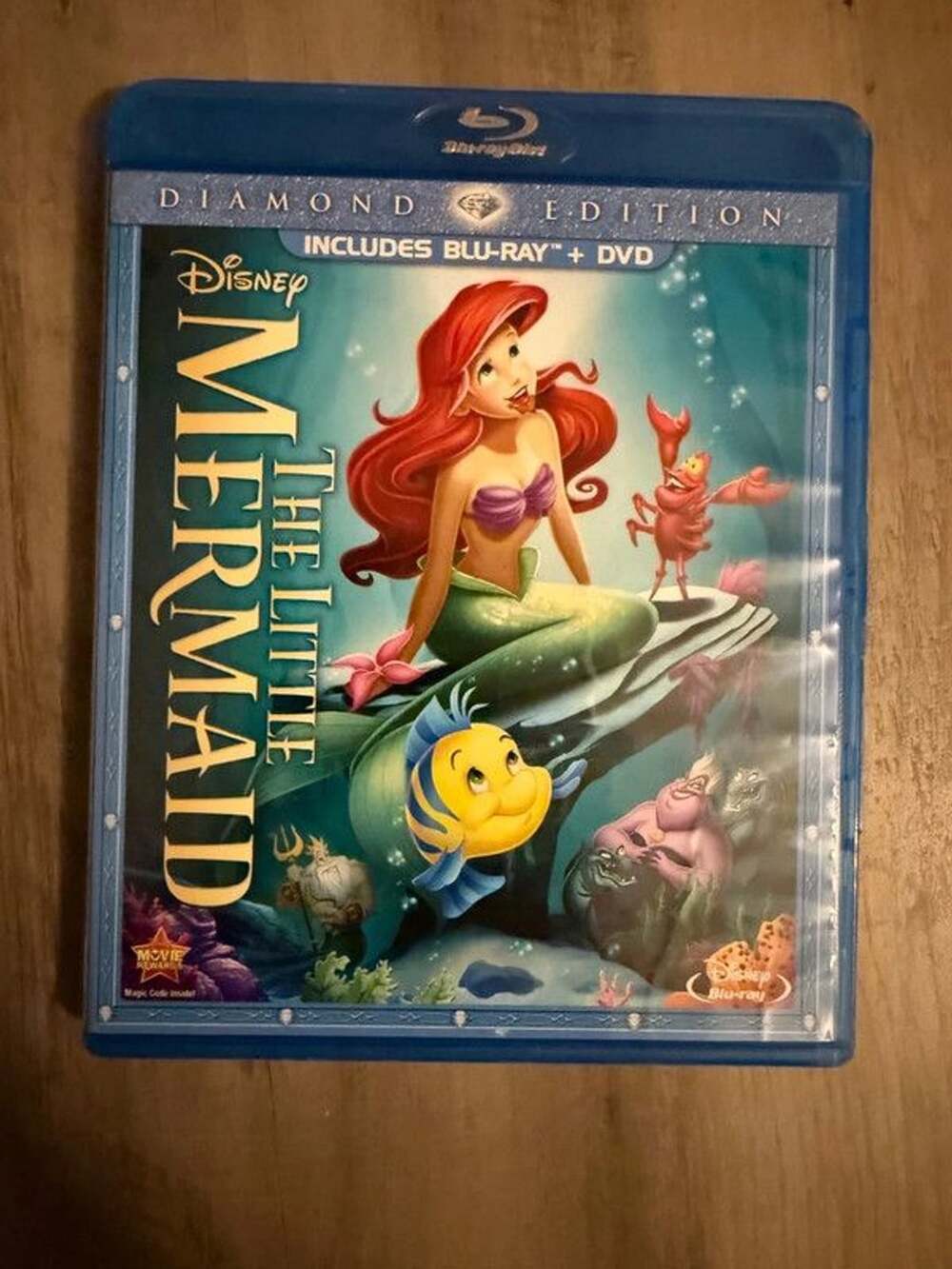 The Little Mermaid Diamond Edition Blu-ray + DVD